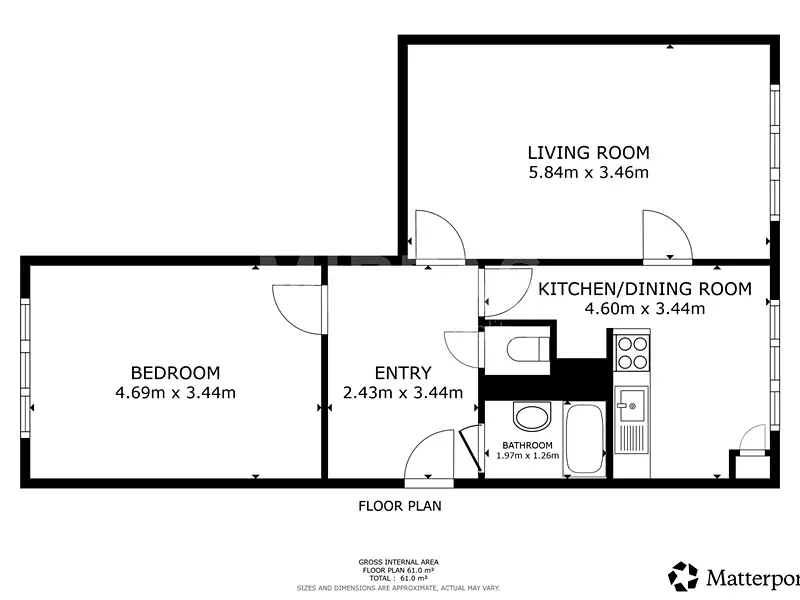 Prodej bytu 2+1 60 m², Milovice – náhled fotky 2