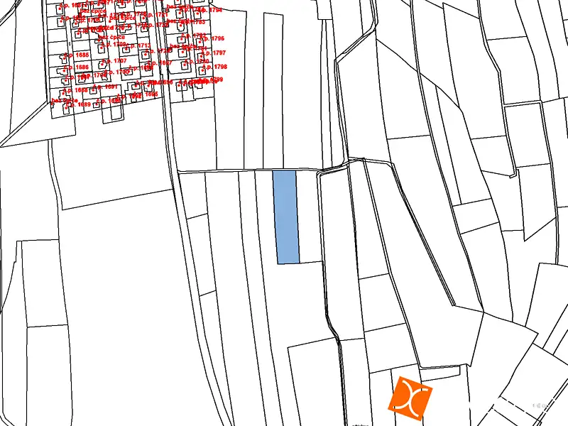 Prodej pole 5813 m², Přelouč – náhled fotky 2