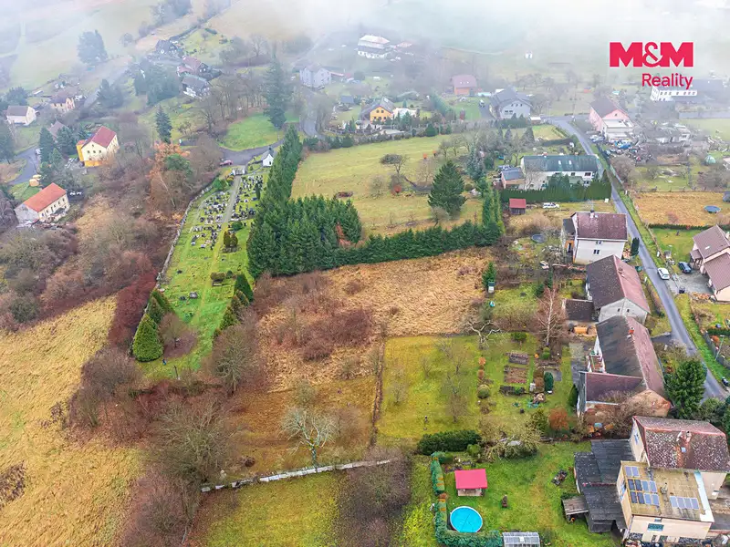 Prodej stavebního pozemku 2935 m², Huntířov – náhled fotky 2