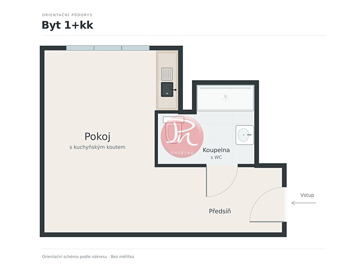 Prodej bytu 1+kk, 25 m² (14 z 21)