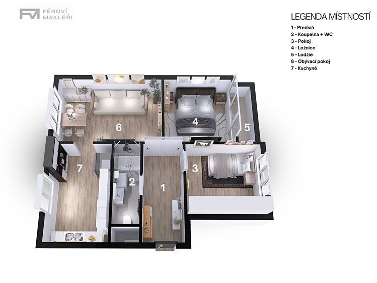 Квартира 3+1 на продаж, 66 м² (21 з 21)