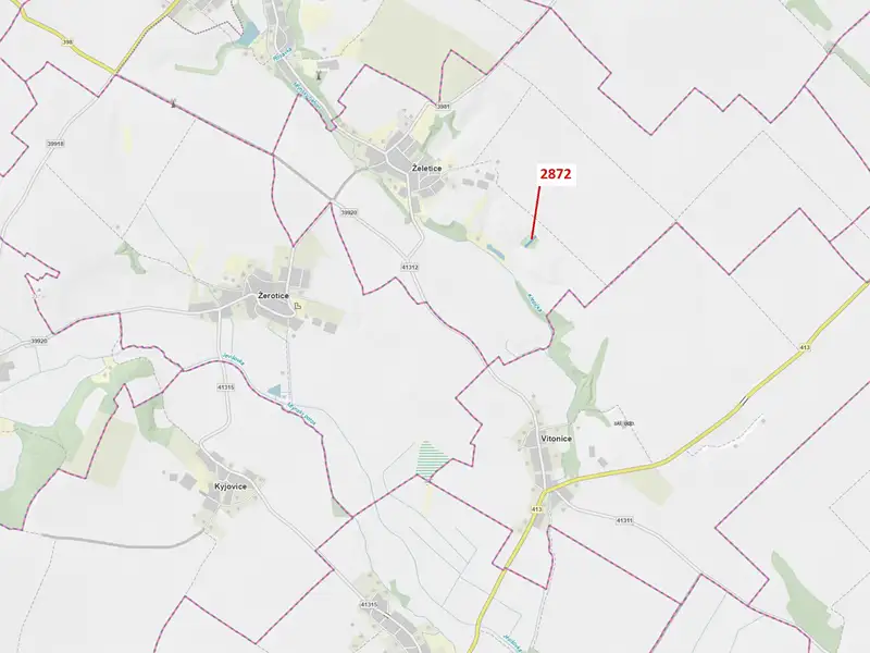 Dražba lesa 1391 m², Želetice – náhled fotky 1