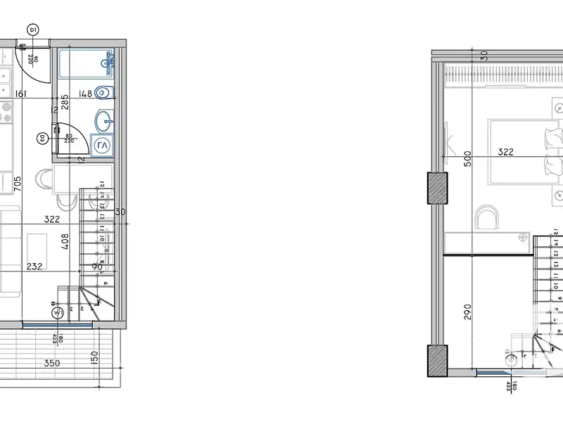 Prodej bytu 2+kk 44 m², Qerret – náhled fotky 2