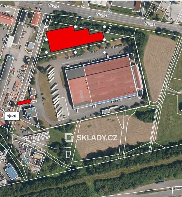 Pronájem skladového prostoru 4000 m², Šenov – fotka 1 z 3