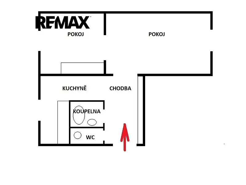 Pronájem bytu 2+1 49 m², Plzeň – náhled fotky 3