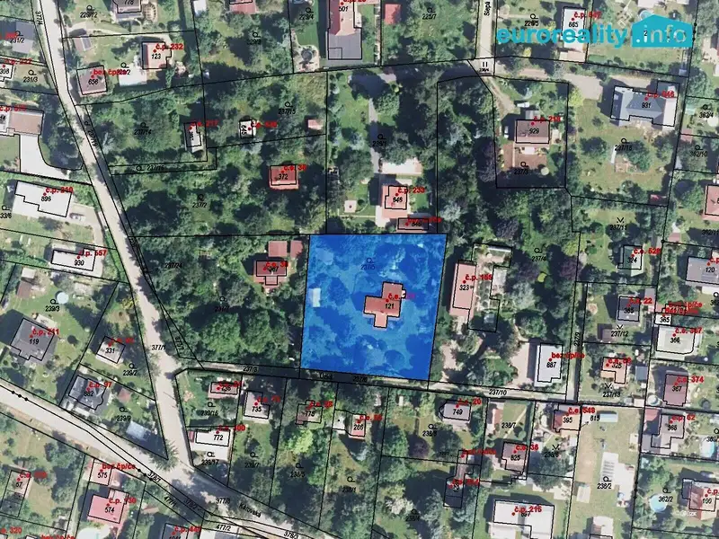 Prodej stavebního pozemku 2212 m², Dolní Břežany – náhled fotky 1