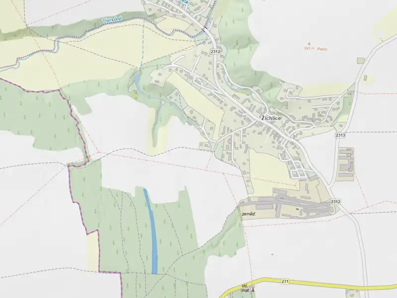 Prodej pozemku 8400 m², Hromnice – náhled fotky 2