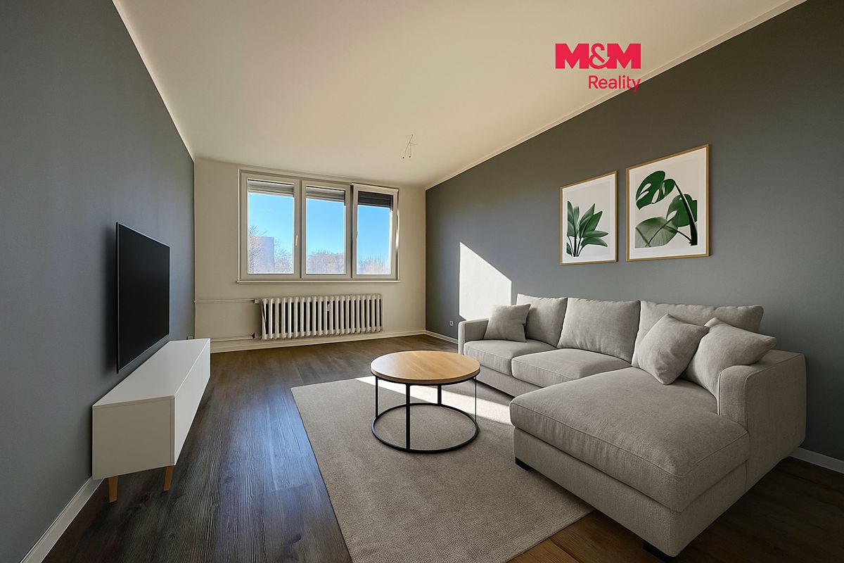 Pronájem bytu 2+1 55 m², Ostrava – fotka 1 z 3