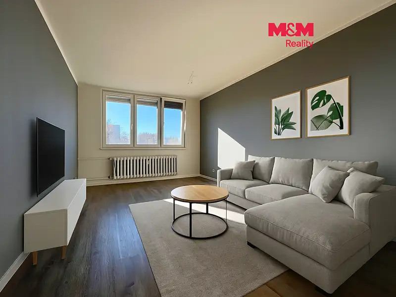Pronájem bytu 2+1 55 m², Ostrava – náhled fotky 1
