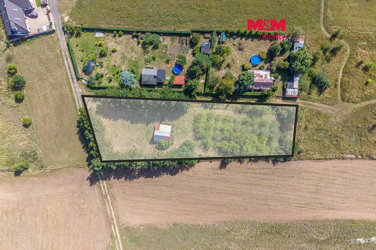 Prodej stavebního pozemku 2434 m², Křenek – fotka 1 z 3