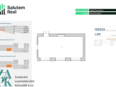 Pronájem komerčního prostoru, 57 m² (3 z 3)