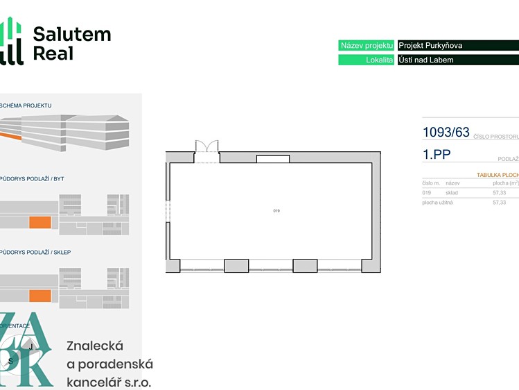 Pronájem komerčního prostoru, 57 m² (3 z 3)