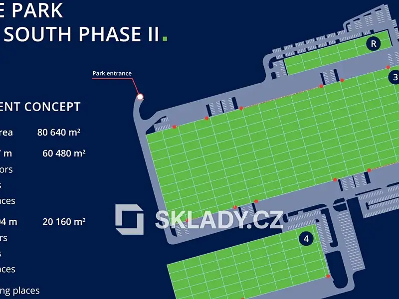 Pronájem skladového prostoru 4000 m², Pohořelice – náhled fotky 2