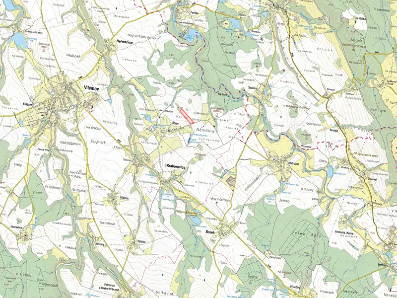 Prodej pole 10650 m², Kraborovice – náhled fotky 2