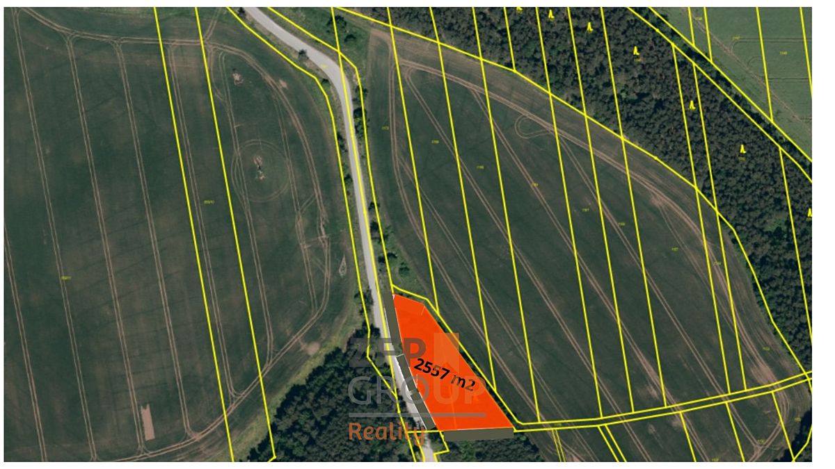 Prodej komerčního pozemku 2557 m², Vřesina – fotka 1 z 3