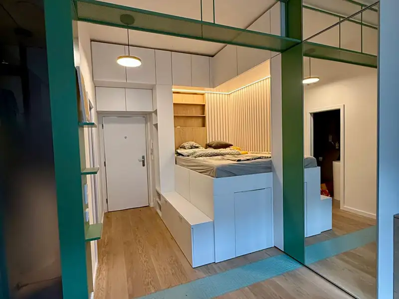 Pronájem bytu 1+kk 26 m², Praha – náhled fotky 3