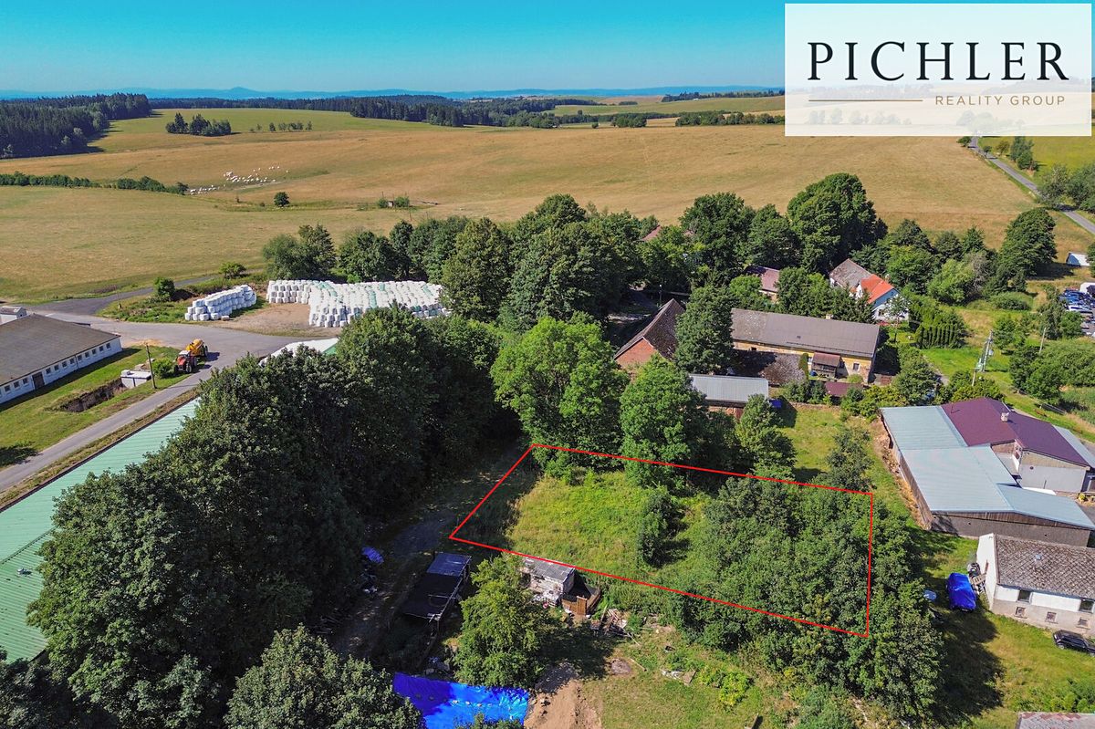 Prodej stavebního pozemku 884 m², Teplá – fotka 1 z 3