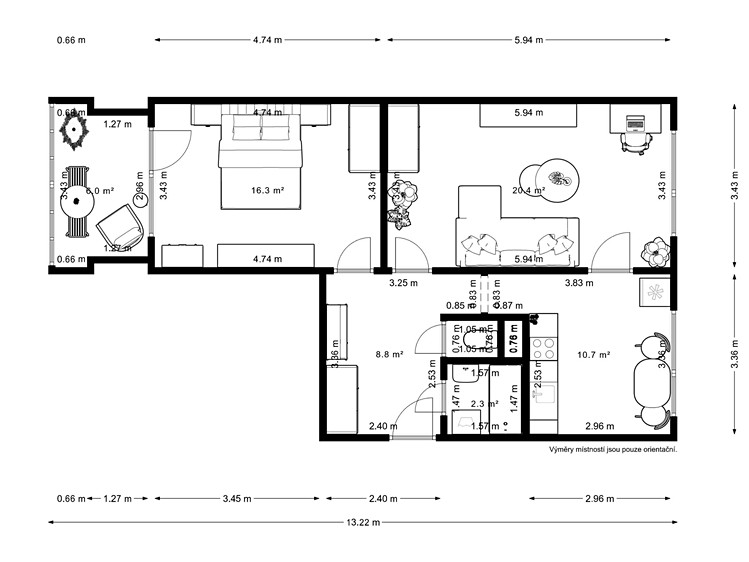 Квартира 2+1 на продаж, 65 м² (20 з 20)