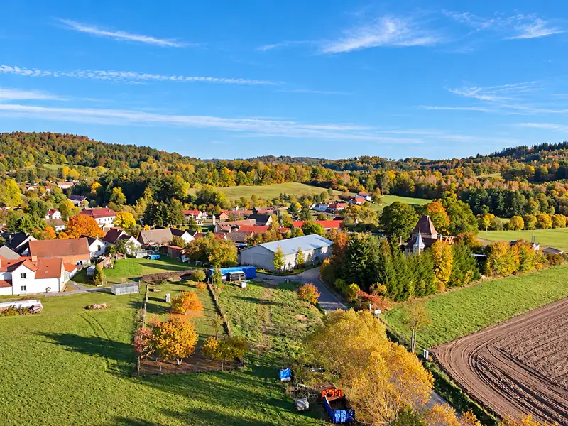 Prodej stavebního pozemku 1259 m², Čmelíny – náhled fotky 3