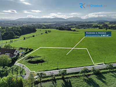 Prodej  stavebního pozemku 3 667 m²