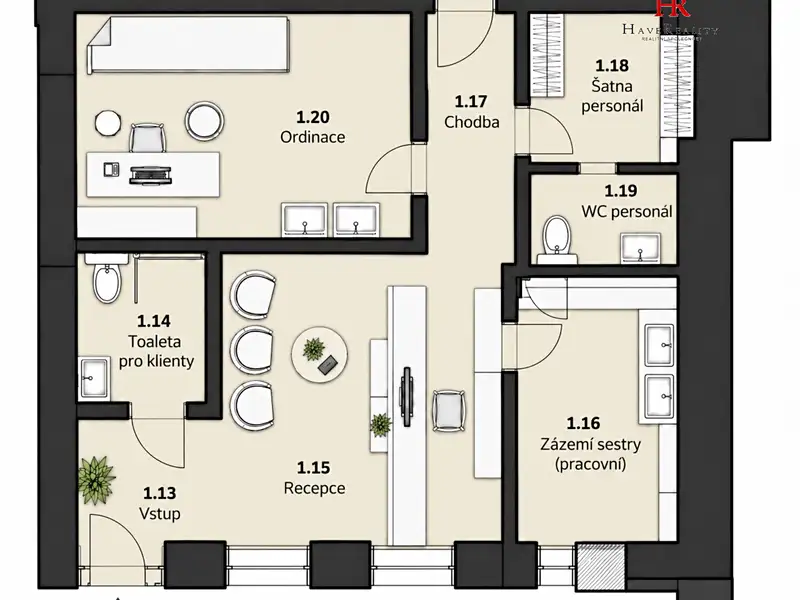 Pronájem komerční nemovitosti 56 m², Úhonice – náhled fotky 2