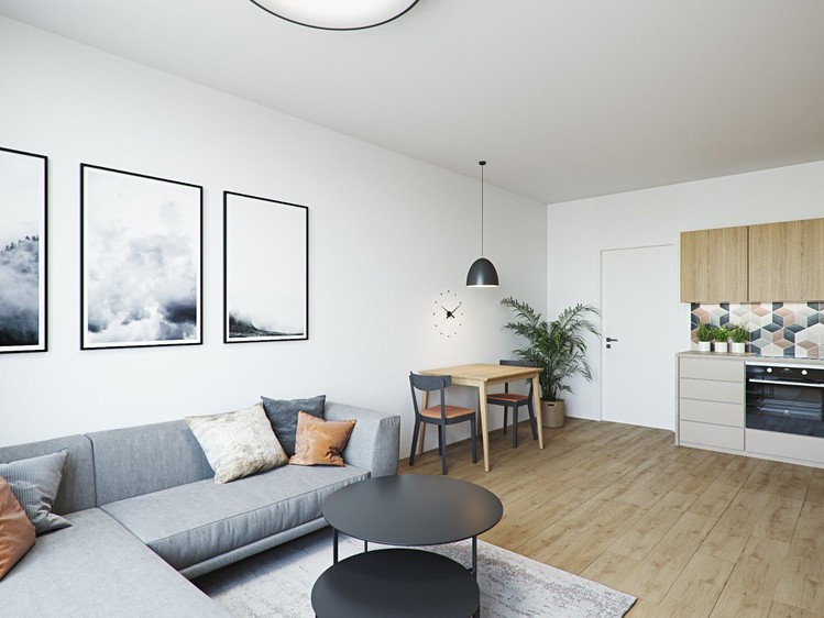 Квартира 1+kk на продаж, 37 м² (1 з 5)