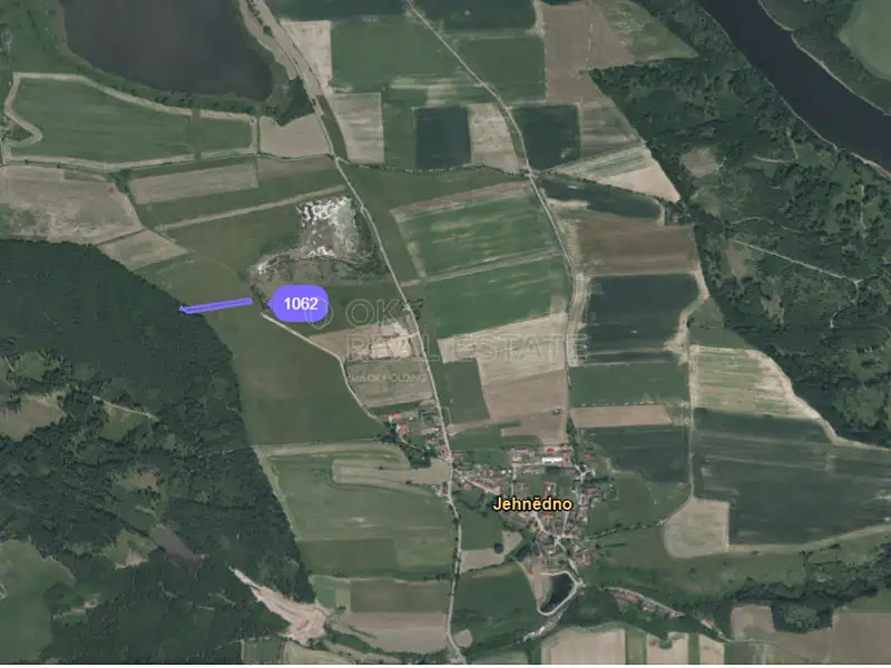 Prodej pole 26614 m², Albrechtice nad Vltavou – náhled fotky 3
