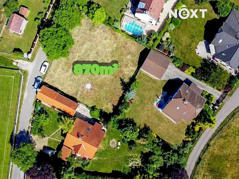 Prodej stavebního pozemku 870 m², Kosoř – náhled fotky 3