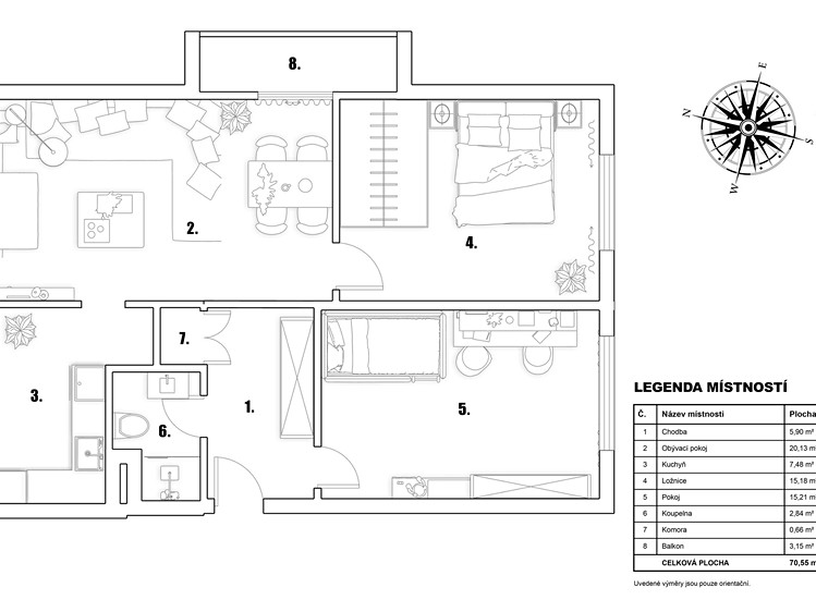 The 3+1 flat for sale, 76 m² (32 of 34)