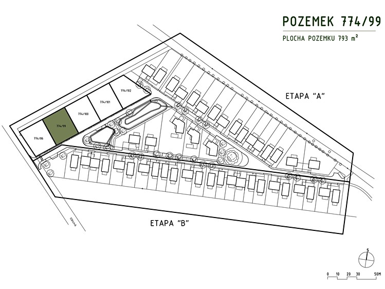 Prodej pozemku, 793 m² (1 z 12)