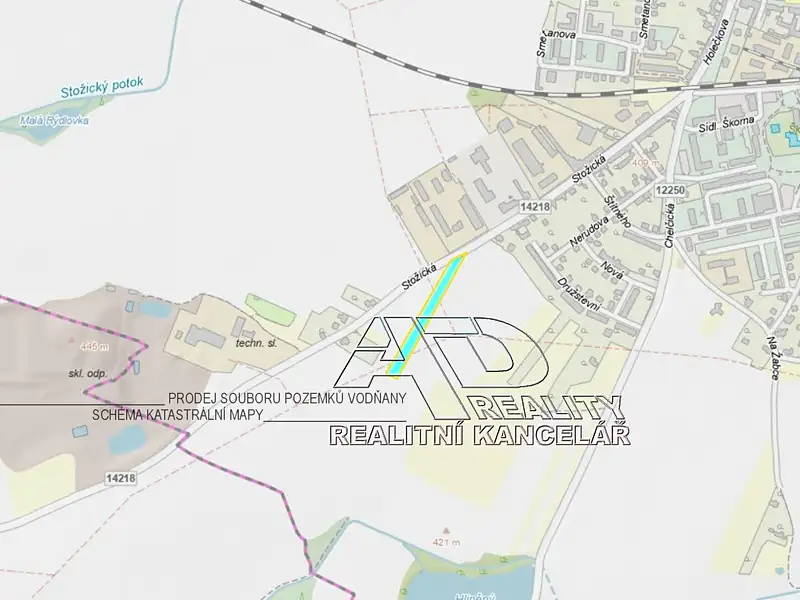 Prodej pole 3872 m², Vodňany – náhled fotky 2