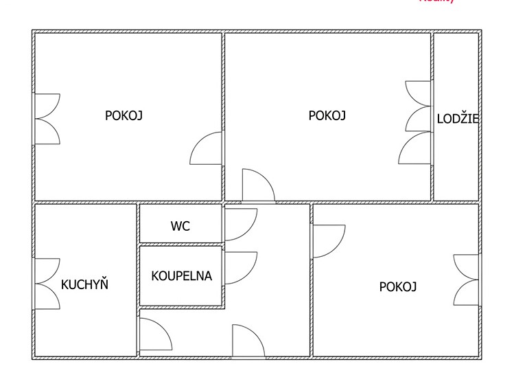 Wohnung 3+1 zur Miete, 76 m² (7 von 7)