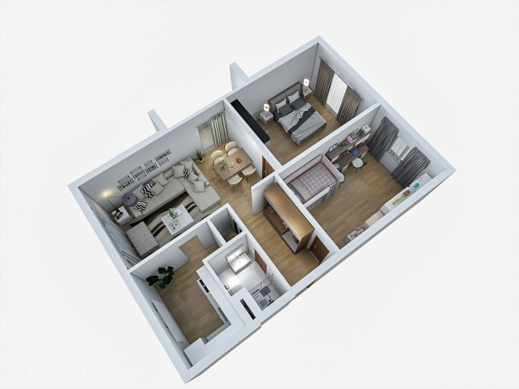 The 3+1 flat for sale, 76 m² (34 of 34)