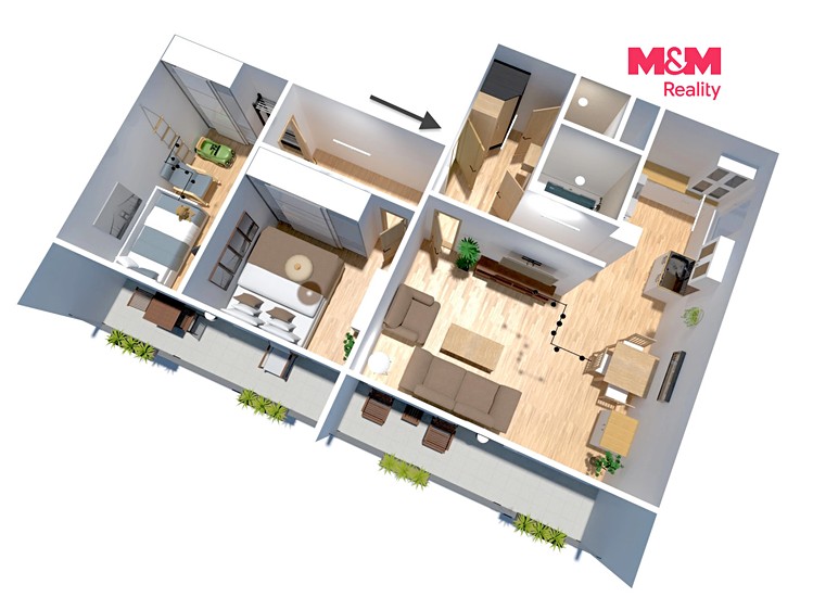 Wohnung 3+1 zum Kauf, 81 m² (18 von 19)