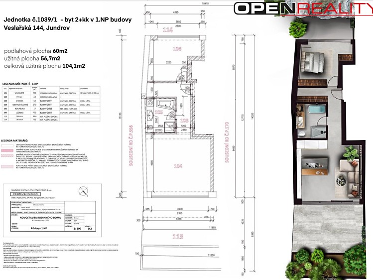 The 2+kk flat for sale, 108 m² (15 of 16)