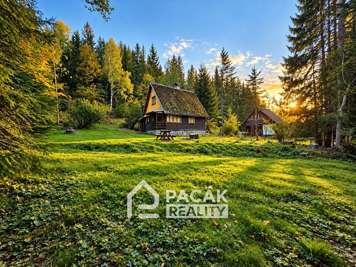 Prodej chaty 60 m², pozemek 1188 m², Sobotín – fotka 1 z 3