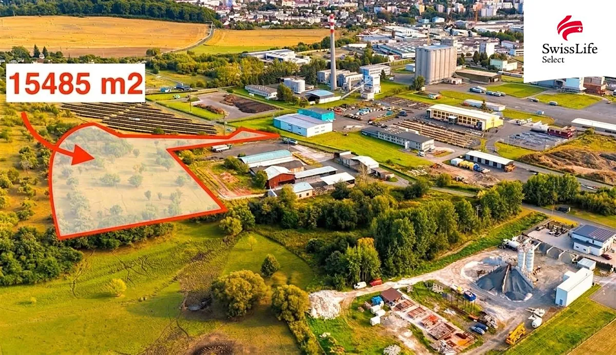Prodej komerčního pozemku 15485 m²