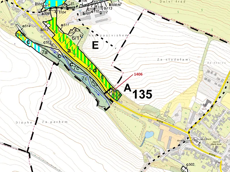 Dražba lesa 507 m², Želetice – náhled fotky 3