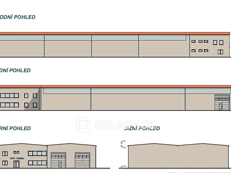 Pronájem skladového prostoru 3500 m², Úvaly – náhled fotky 2