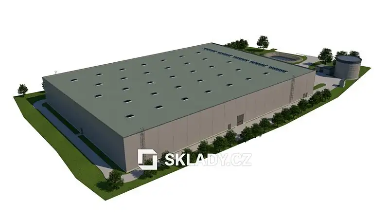 Pronájem skladového prostoru 3500 m², Úvaly – náhled fotky 1