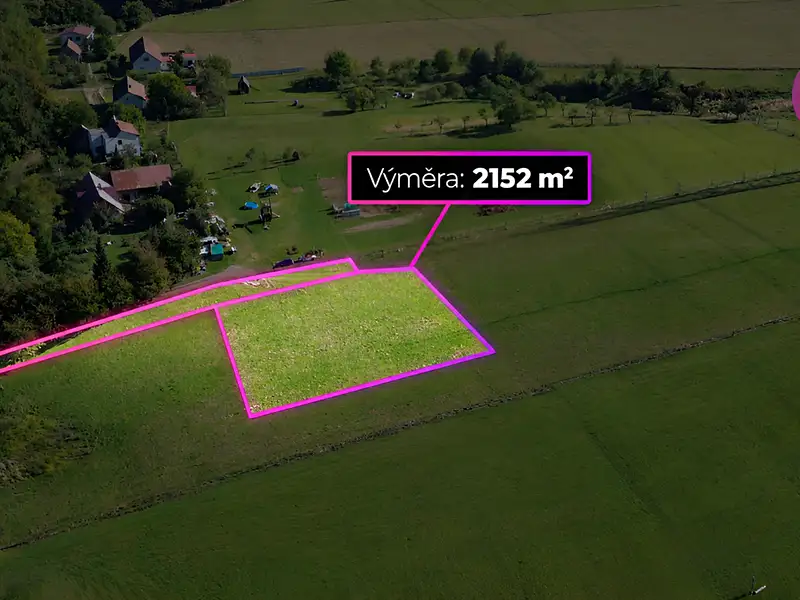 Prodej stavebního pozemku 2152 m², Palkovice – náhled fotky 1