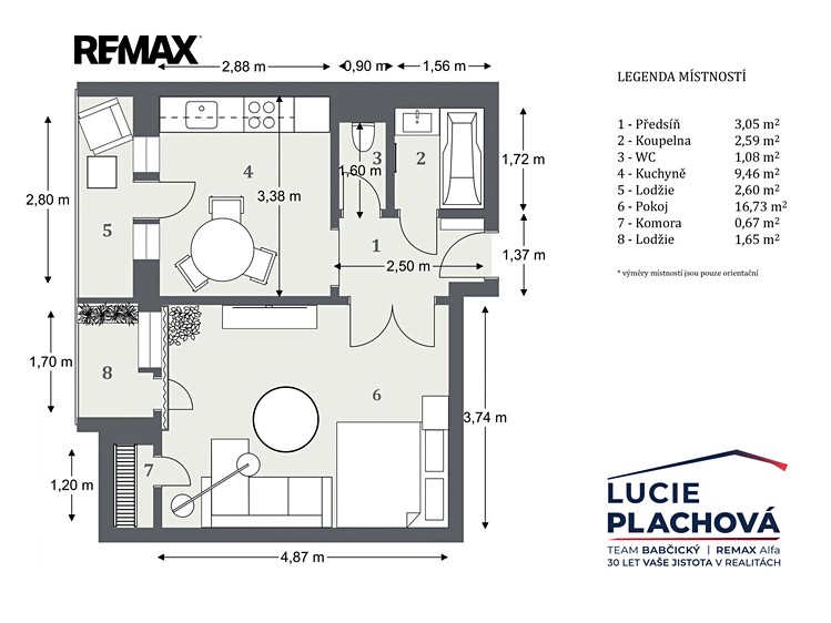 Wohnung 1+1 zum Kauf, 36 m² (16 von 33)