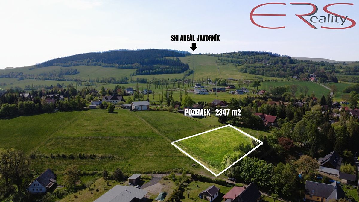 Prodej stavebního pozemku 2347 m², Jeřmanice – fotka 1 z 3