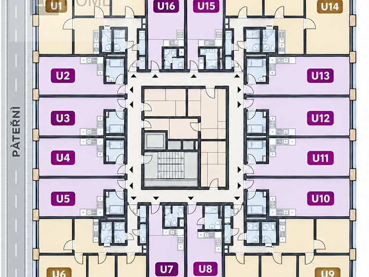 Квартира 1+kk на продаж, 35 м² (2 з 6)