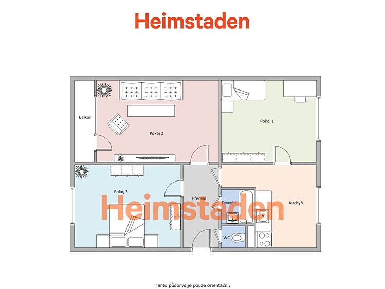 Квартира 3+1 в оренду, 70 м² (10 з 10)