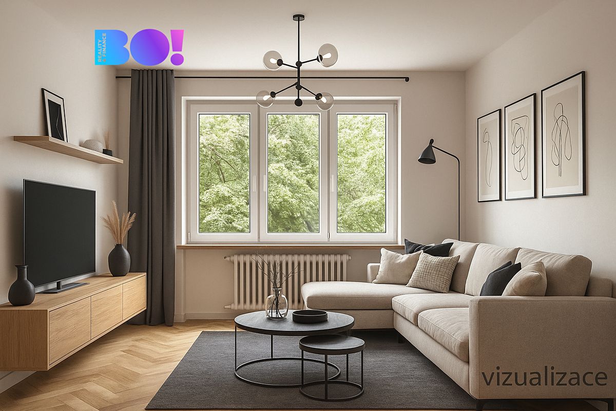 Prodej bytu 1+1 43 m²