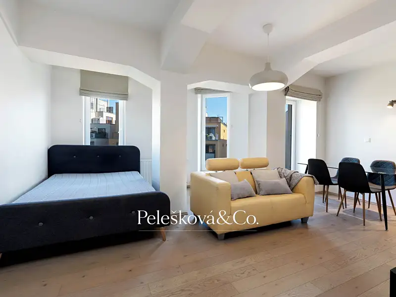 Pronájem bytu 1+kk 38 m², Praha – náhled fotky 1