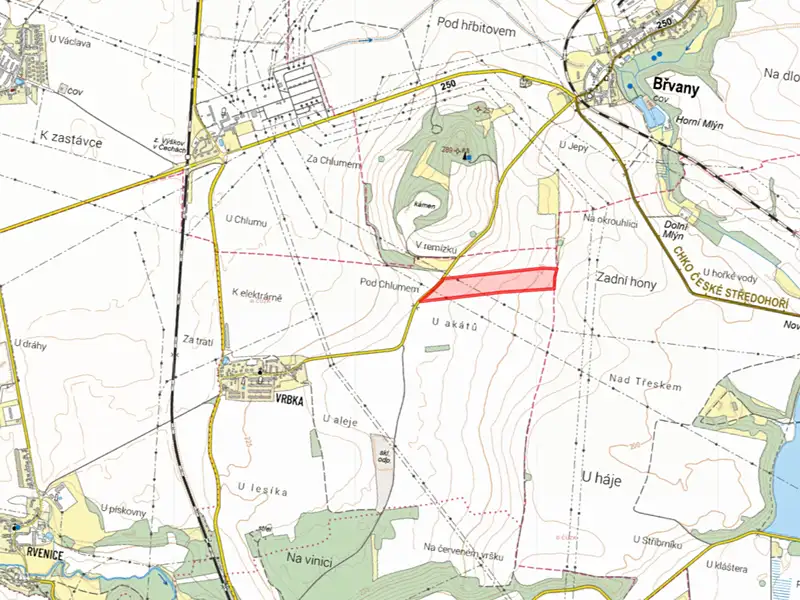 Prodej pole 79106 m², Postoloprty – náhled fotky 2