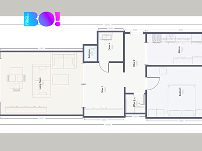 Квартира 2+1 на продаж, 80 м² (2 з 17)