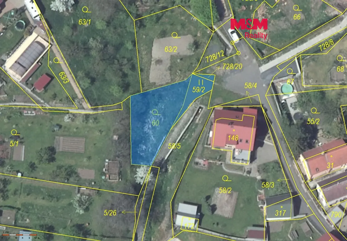 Prodej zahrady 323 m²